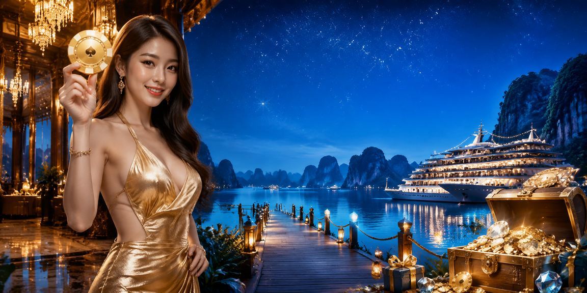 Người dùng nhận thưởng đỏ qua ứng dụng di động tại vịnh Hạ Long